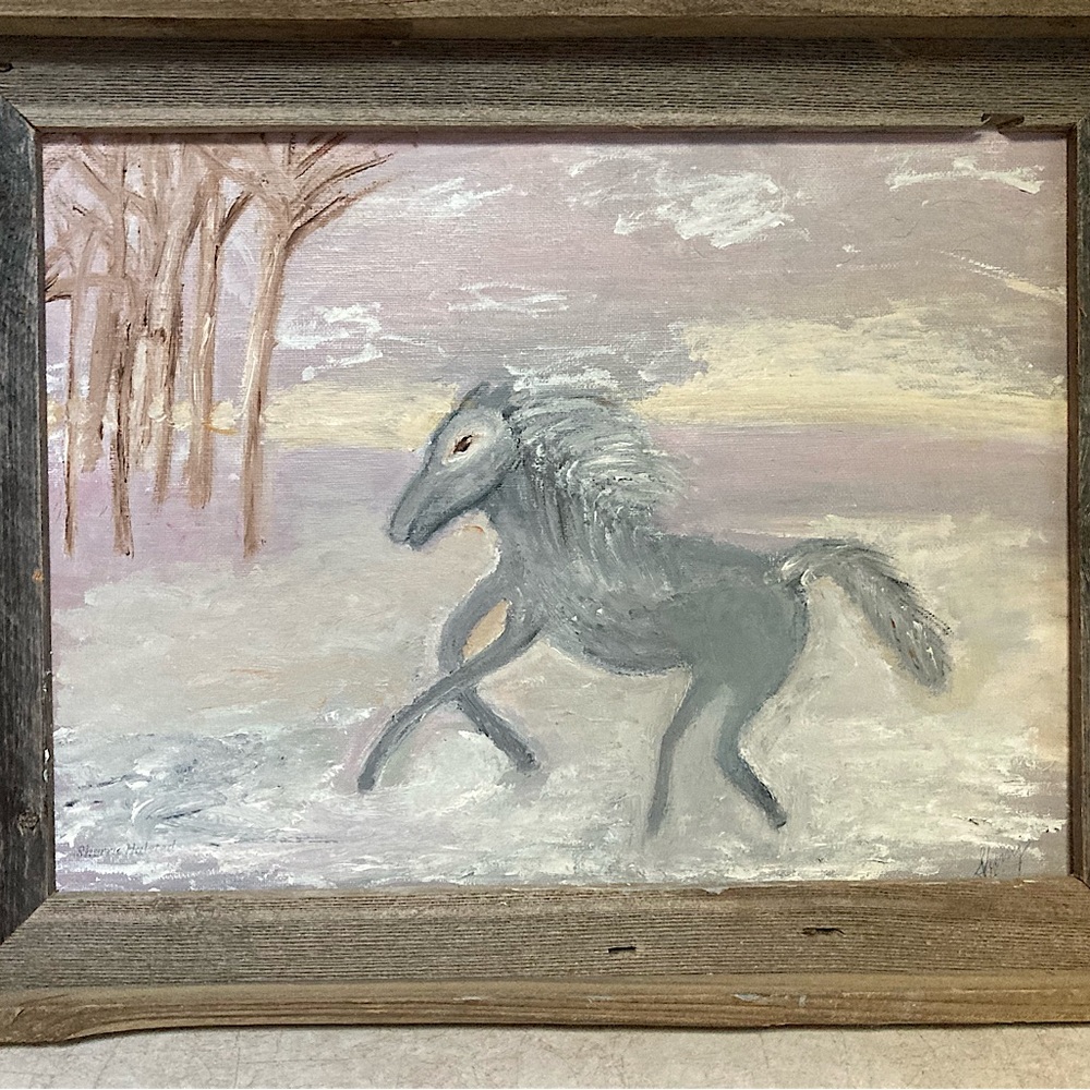 Young horse.